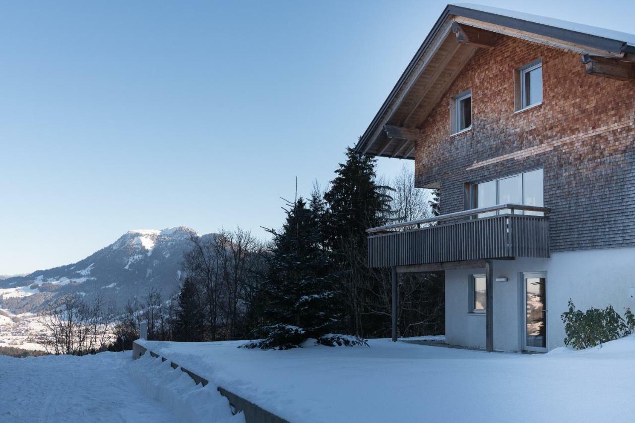 Ferienhaus Berghalde Schwarzenberg im Bregenzerwald Exterior foto